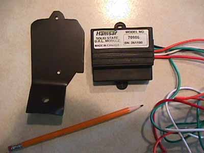 DRL bracket and controller