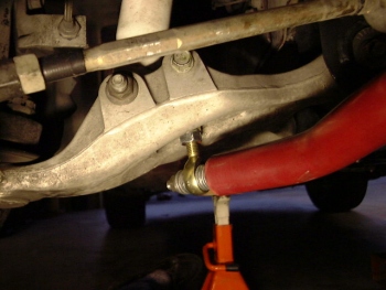 New end link installed