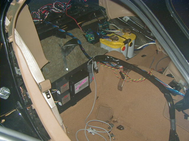 Relocated Optima battery