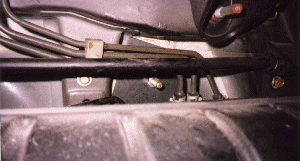 Shoulder Belt Mounting - Bottom View